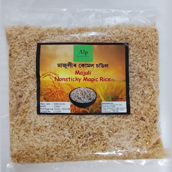 Non-Sticky Magic Rice (Majuli Komal Saul) 500gm